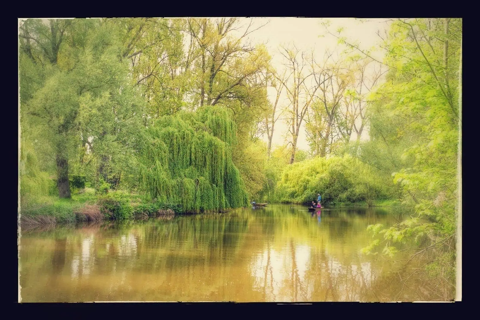 Punting in Oxford