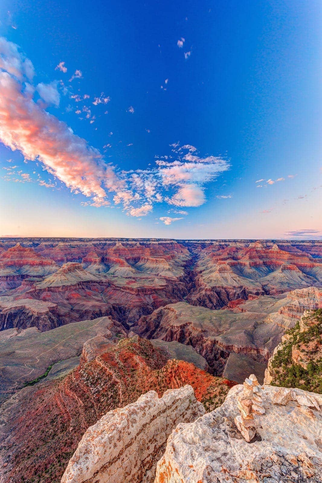 Sunset at Grand Canyon Yavapai Point 2