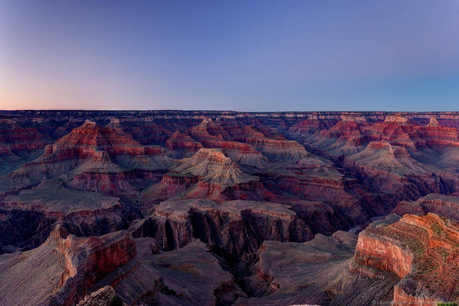 Sunset from Hopi Point Grand Canyon