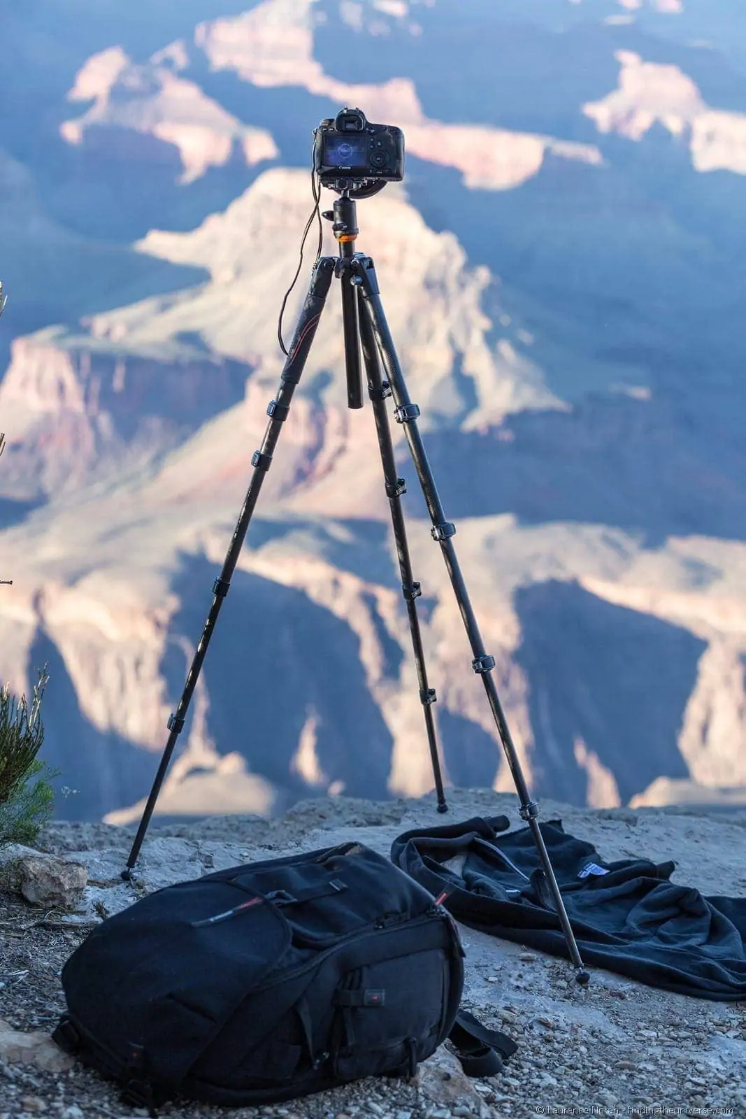 VEO tripod at Grand Canyon VEO tripod at Grand Canyon
