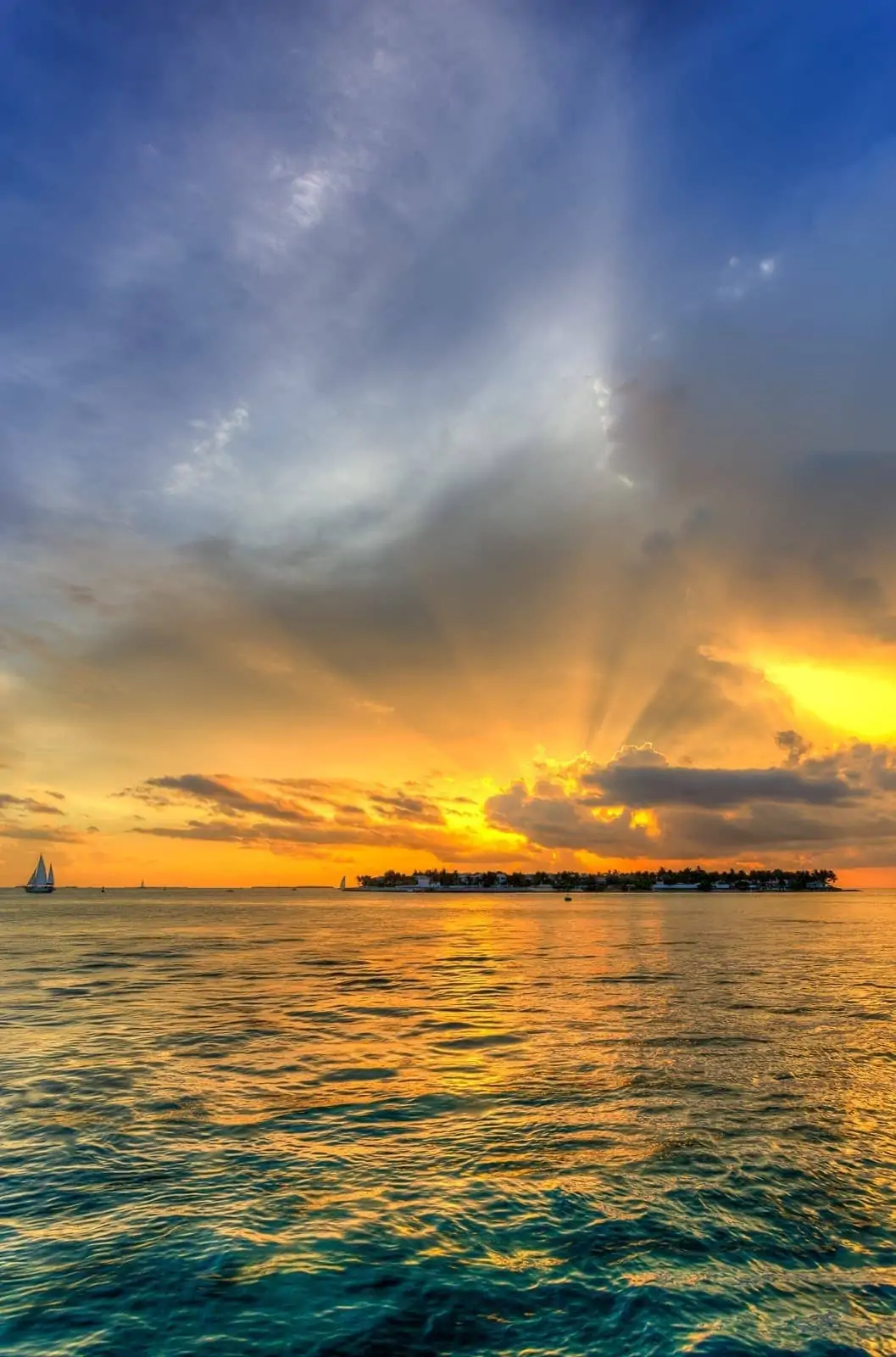Sunset over sunset Key Florida Keys Sunset over sunset Key Florida Keys