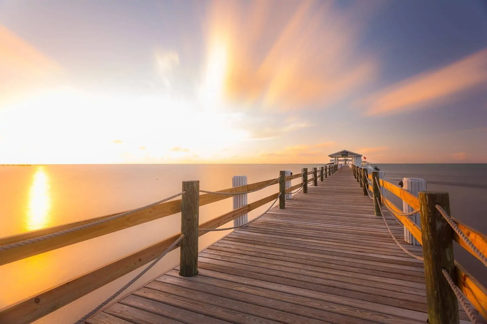 sunrise over the pier Florida Keys Things to do in the Florida Keys - sunset