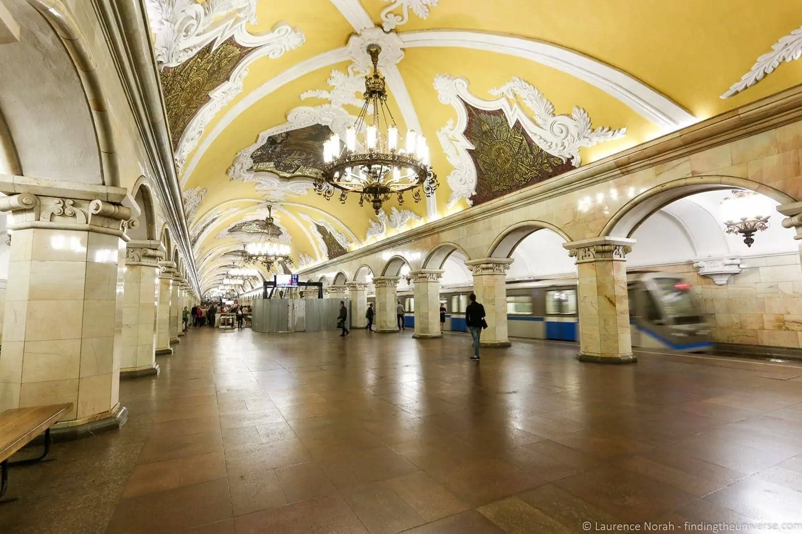 Russia river cruise Moscow tour underground subway metro 2