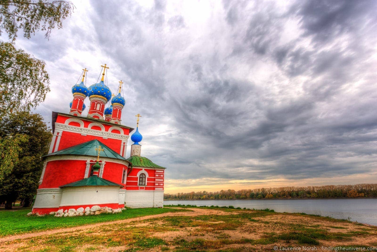 Russia river cruise church view