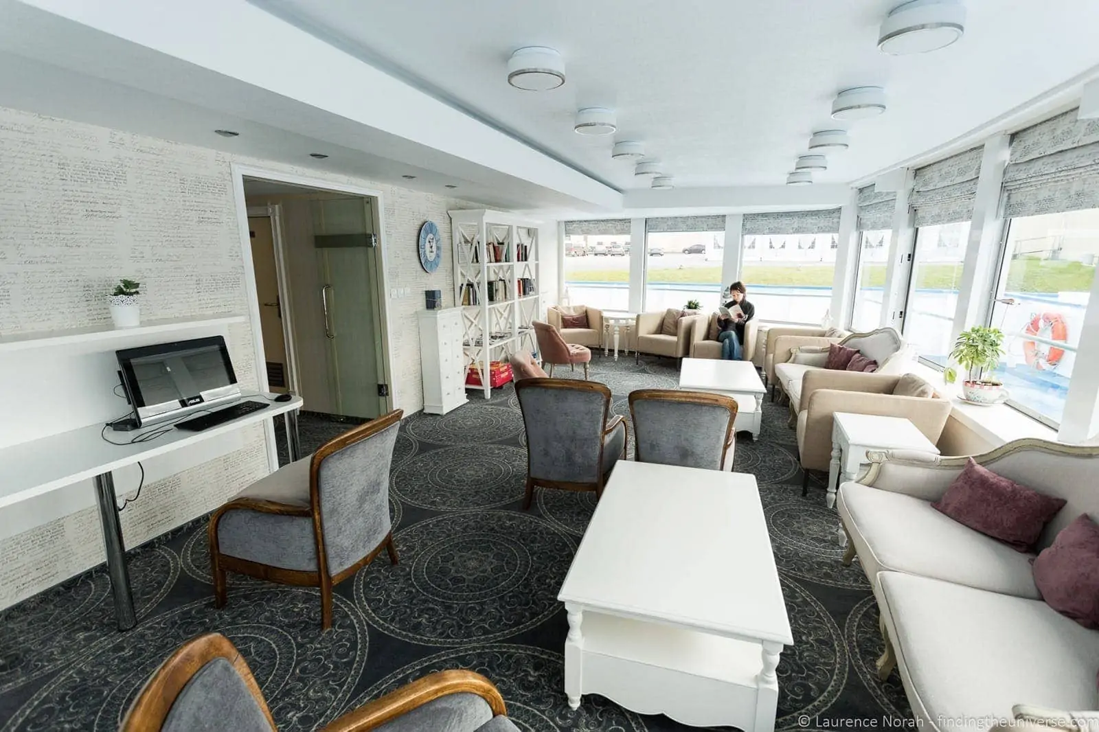 Russia river cruise library