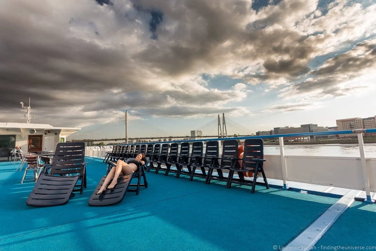 Russia river cruise room sundeck