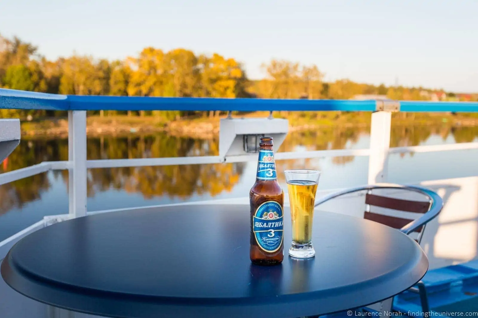 Russia river cruise russian beer