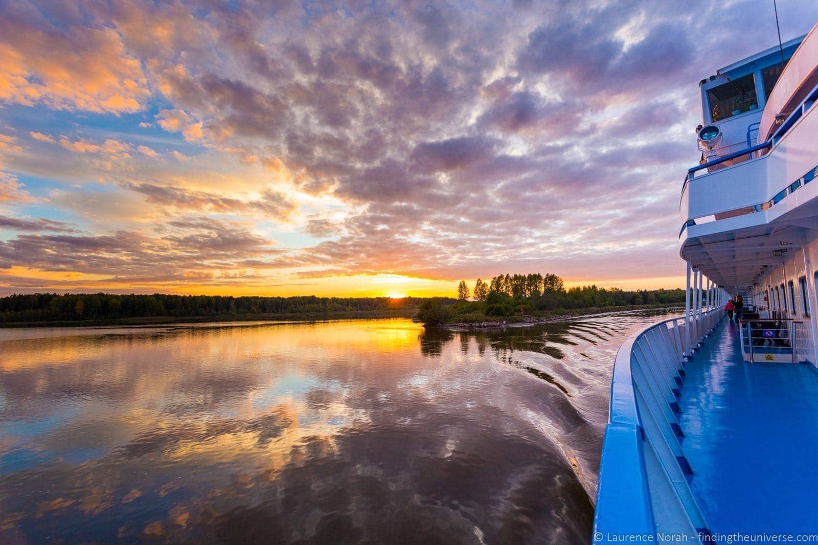 Taking a River Cruise in Russia