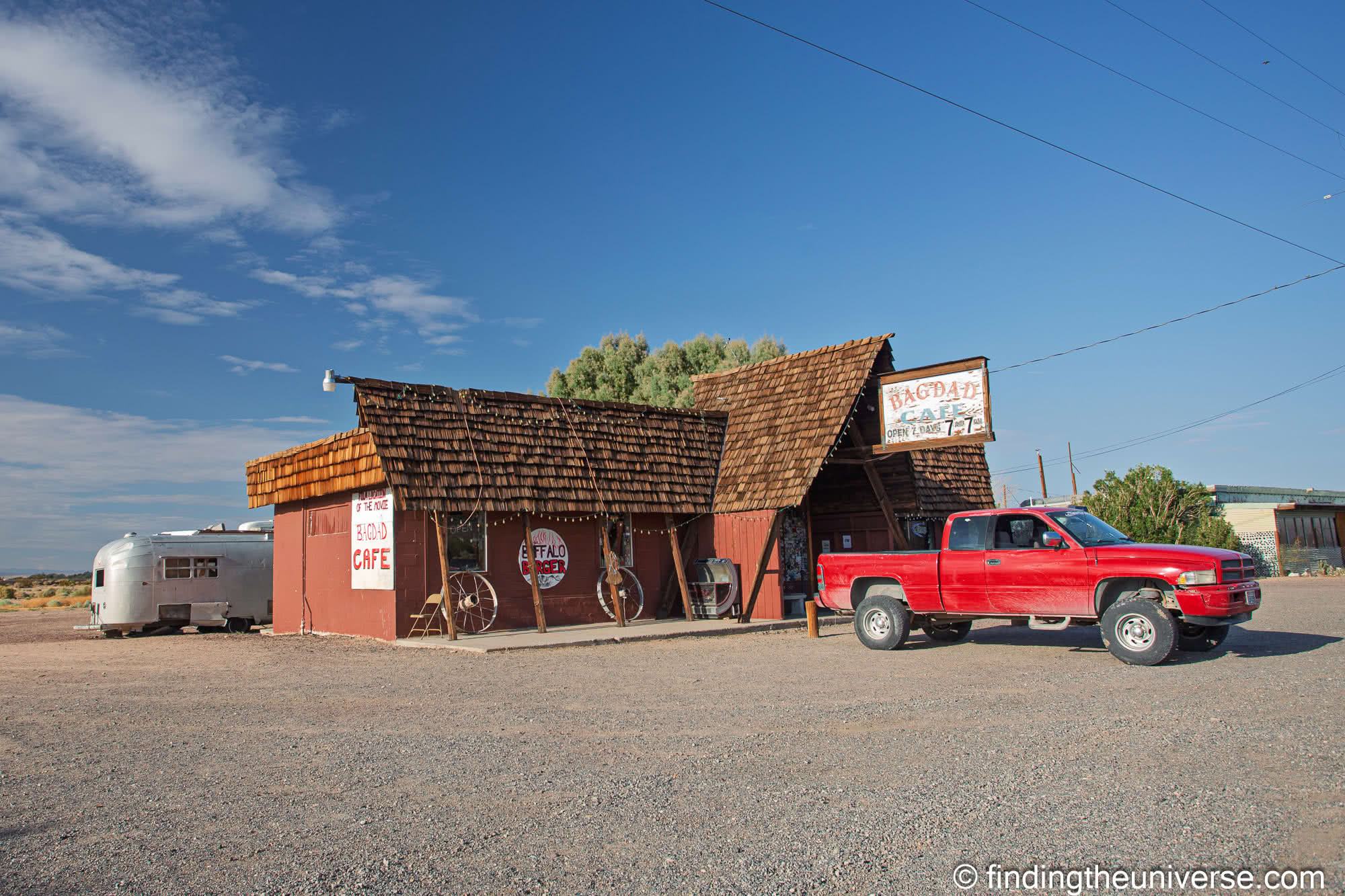 Bagdad Cafe Route 66 California Newberry Springs by Laurence Norah