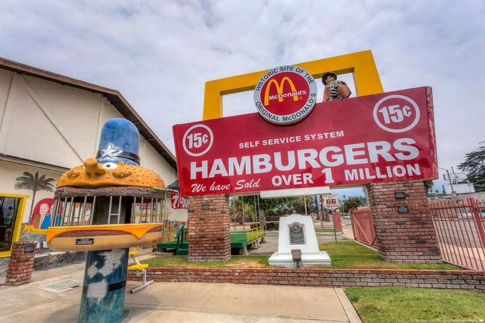 First Macdonalds Route 66 California First Macdonalds Route 66 California