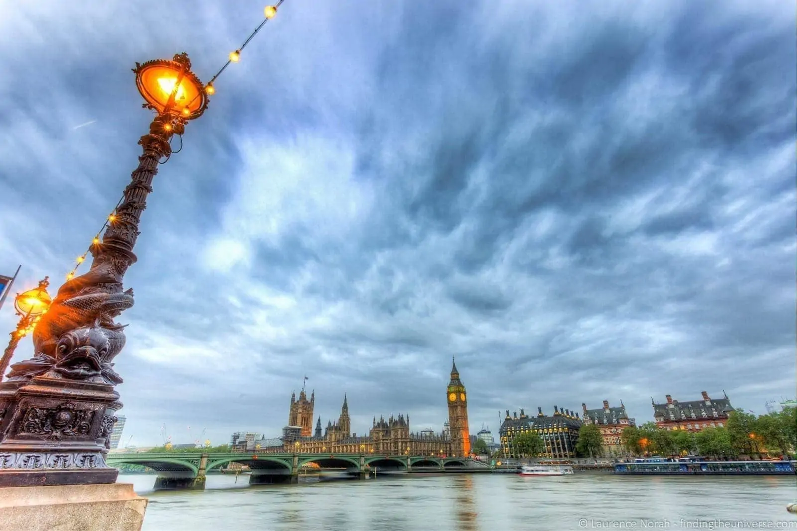 Houses of Parliament from South Bank
