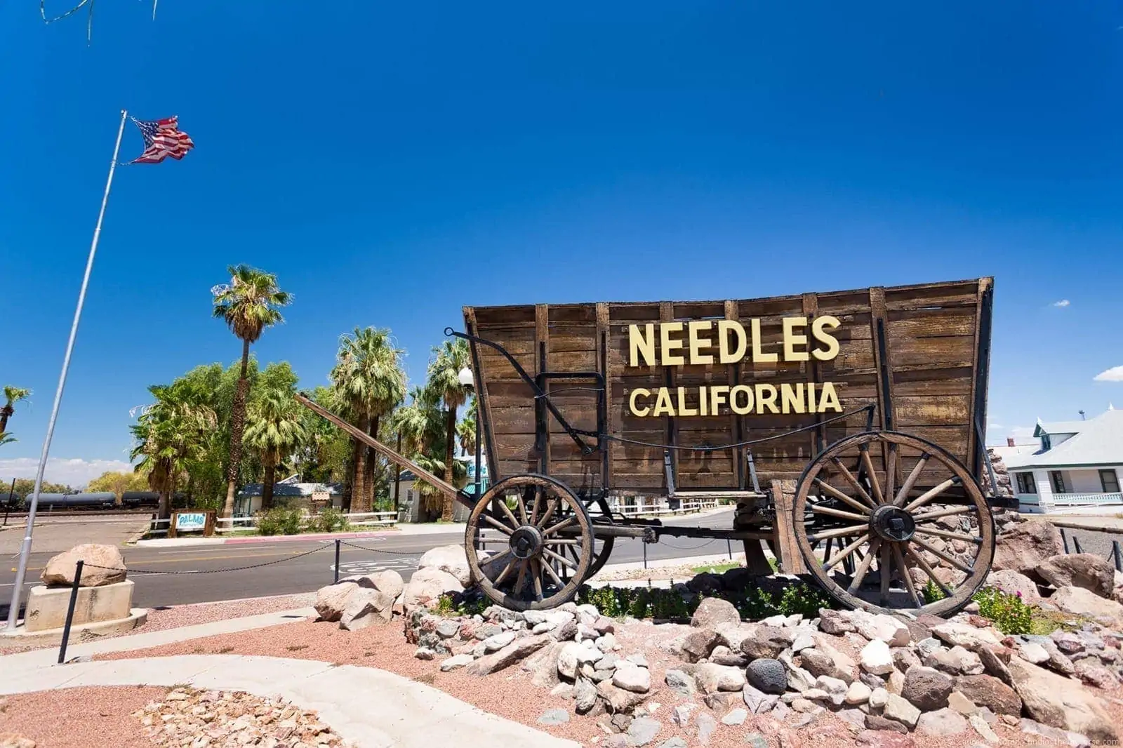 Needles wagon Route 66 California Needles wagon Route 66 California