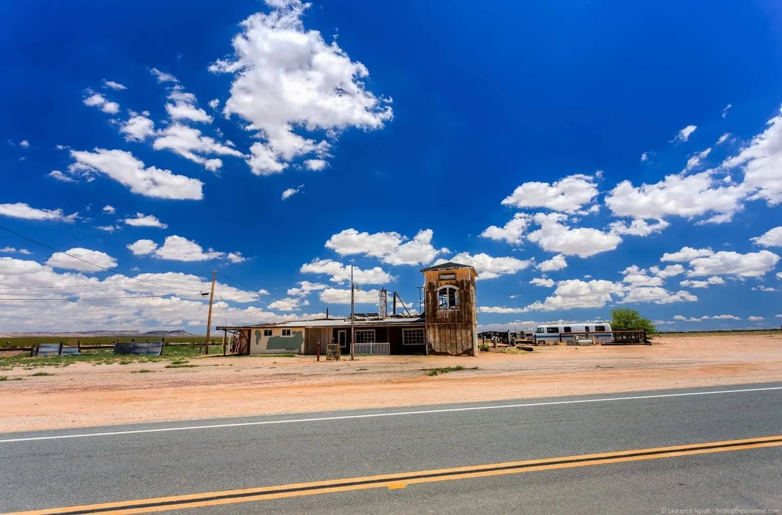 Route 66 California abandoned building Route 66 California abandoned building