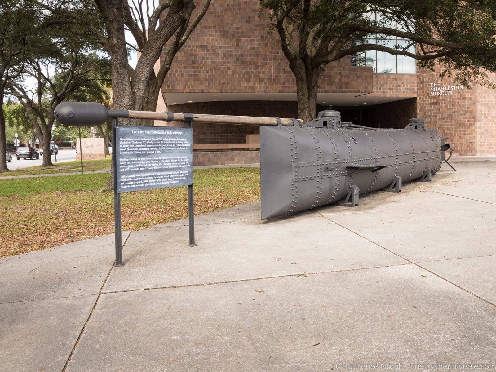 2 days in Charleston - Civil war submarin H L Hunley