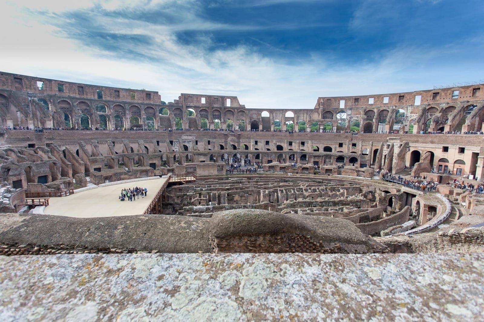 Coliseum Rome interior