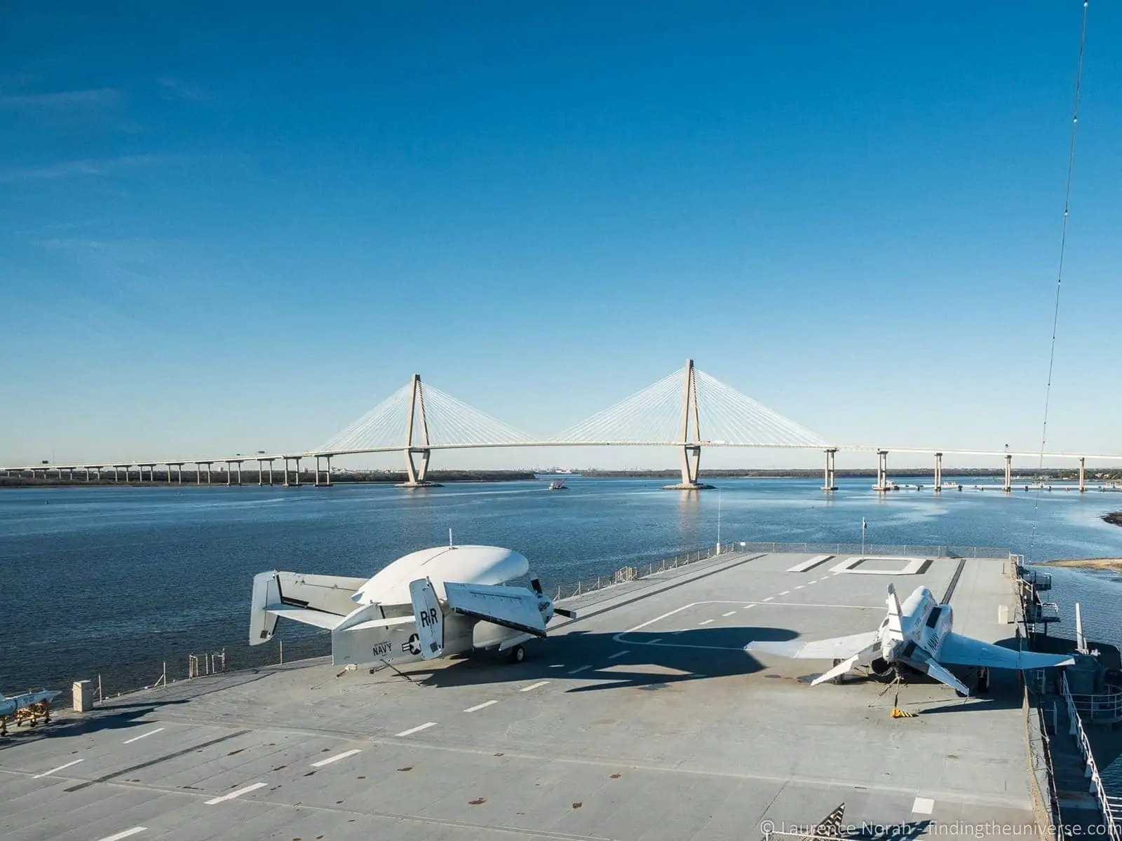 Flight deck YSS Yorktown Charleston
