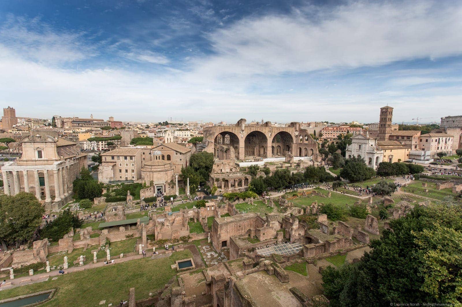 Roman forum Rome