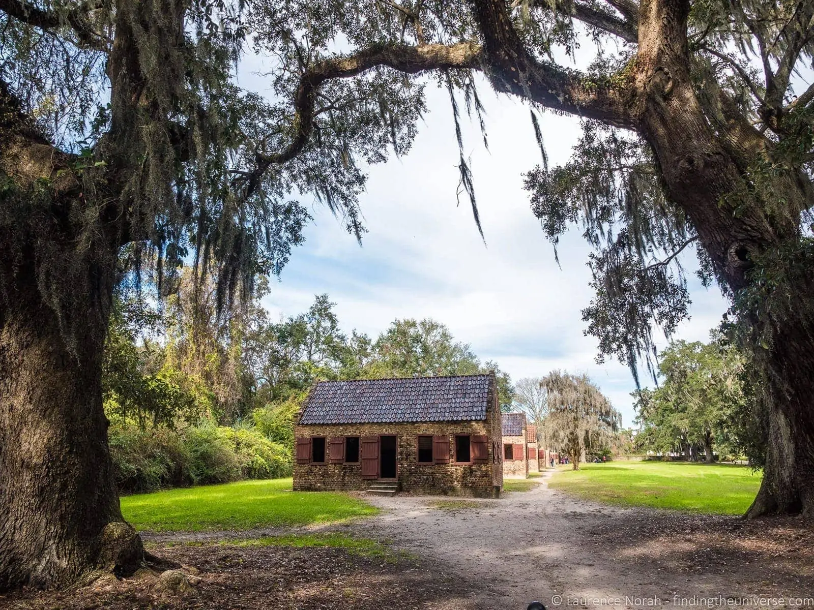 Slave Alley Boone Hall plantation Charleston