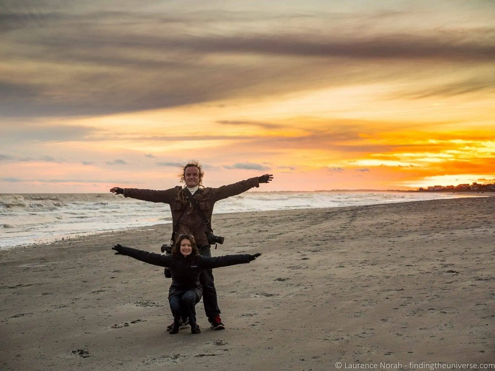 Sunset Folly Beach Charleston