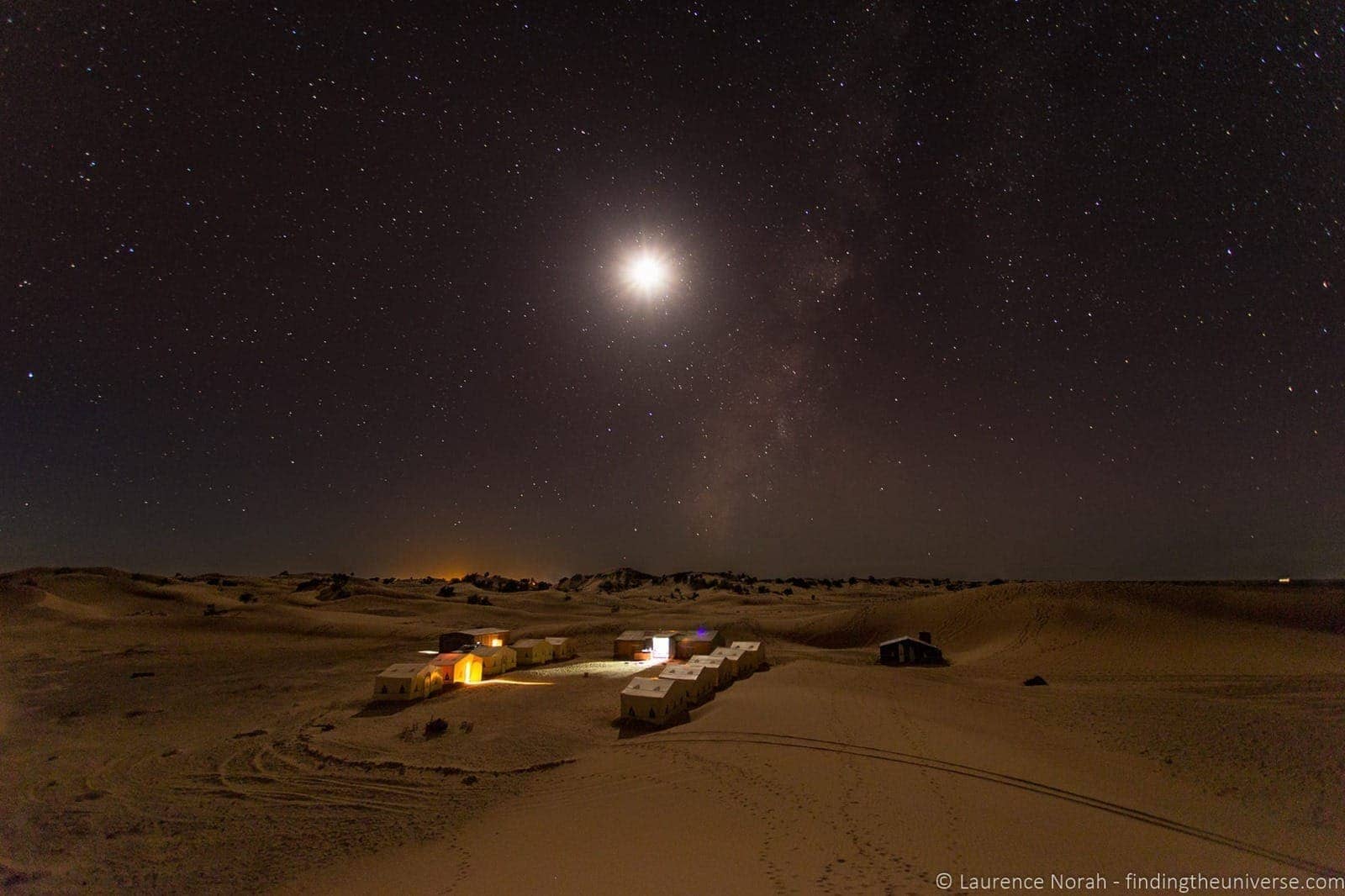 Long exposure stars