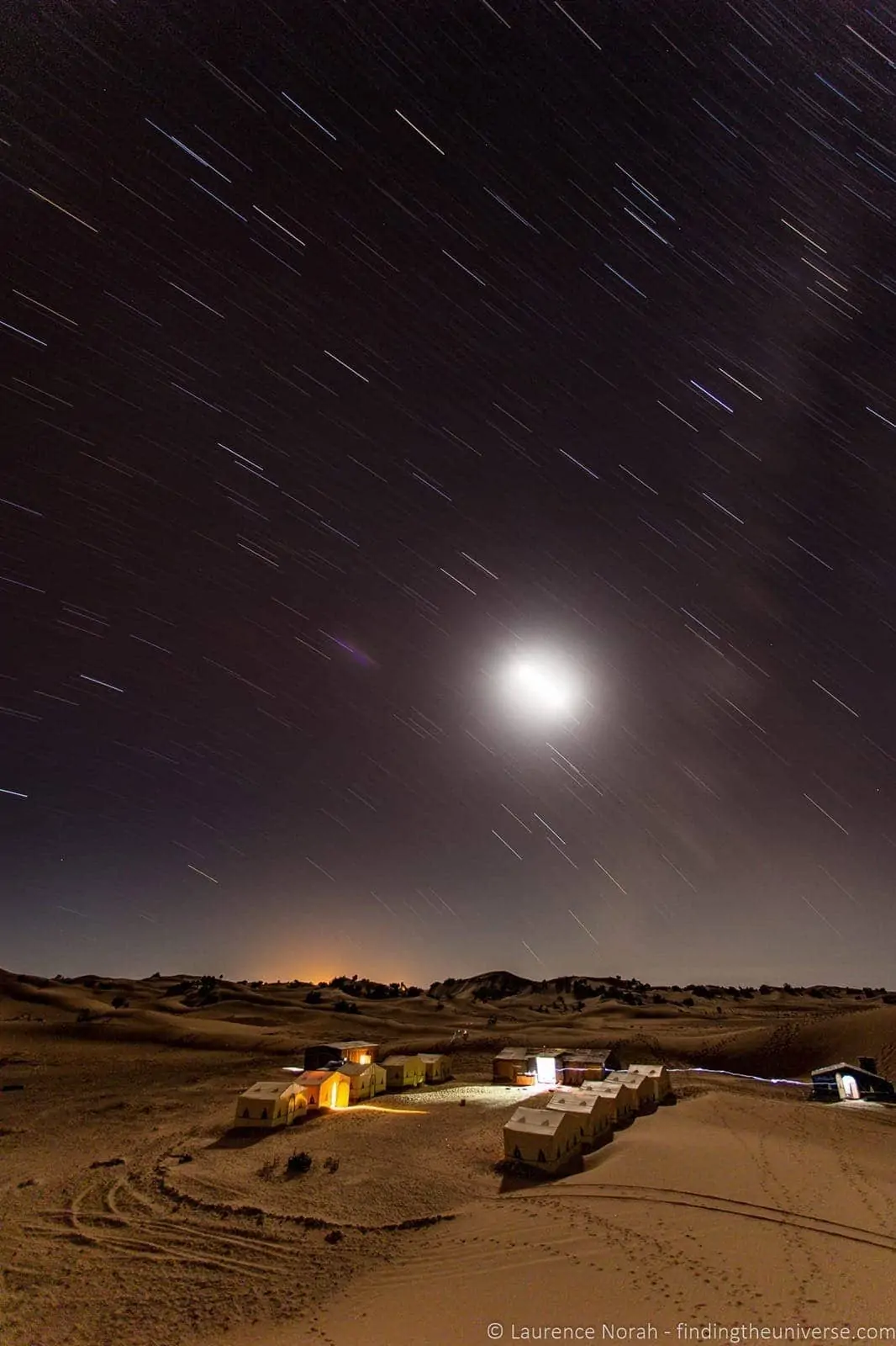 Stars in motion over Morocco Stars in motion over Morocco
