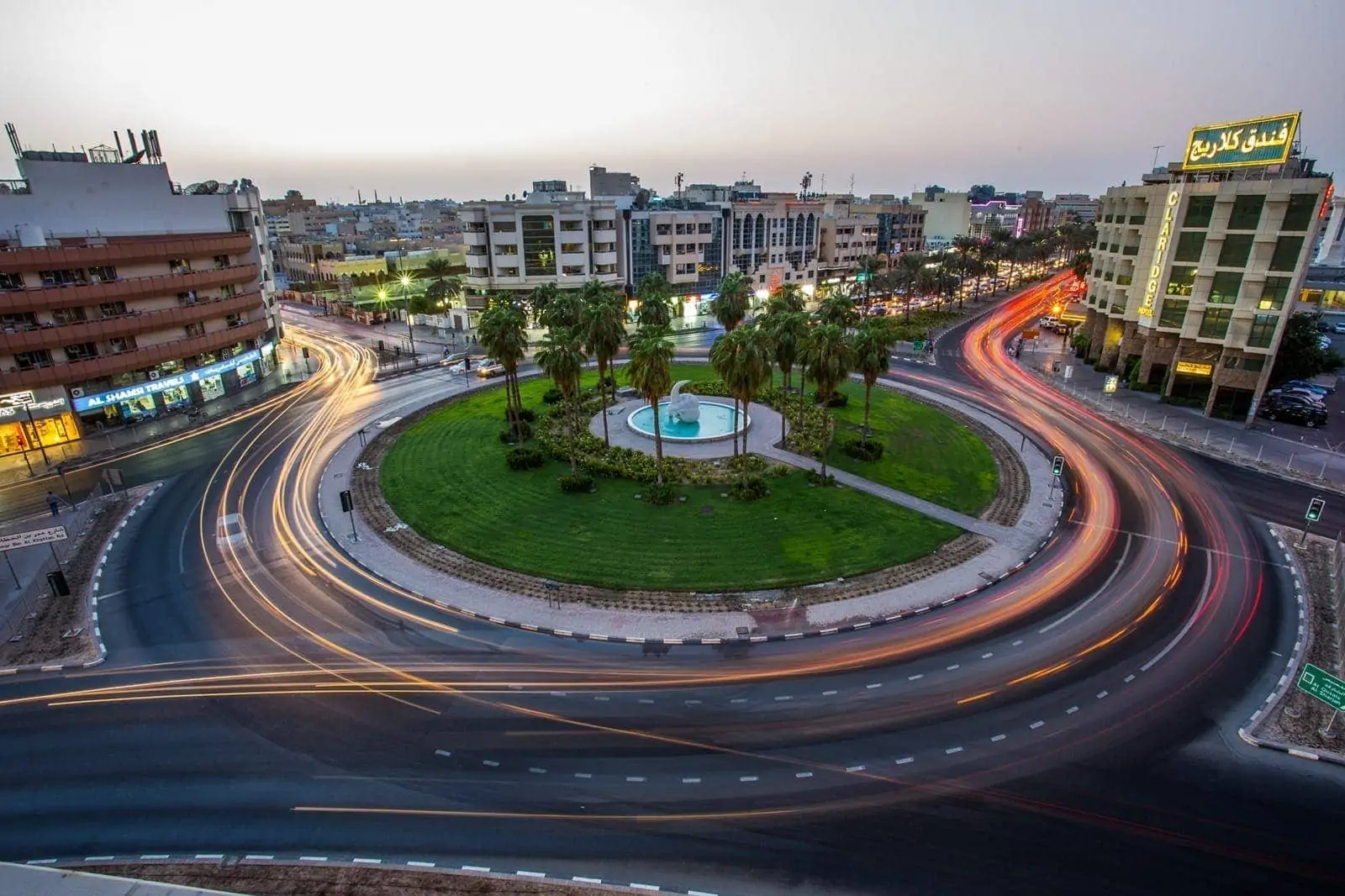 roundabout long exposure example