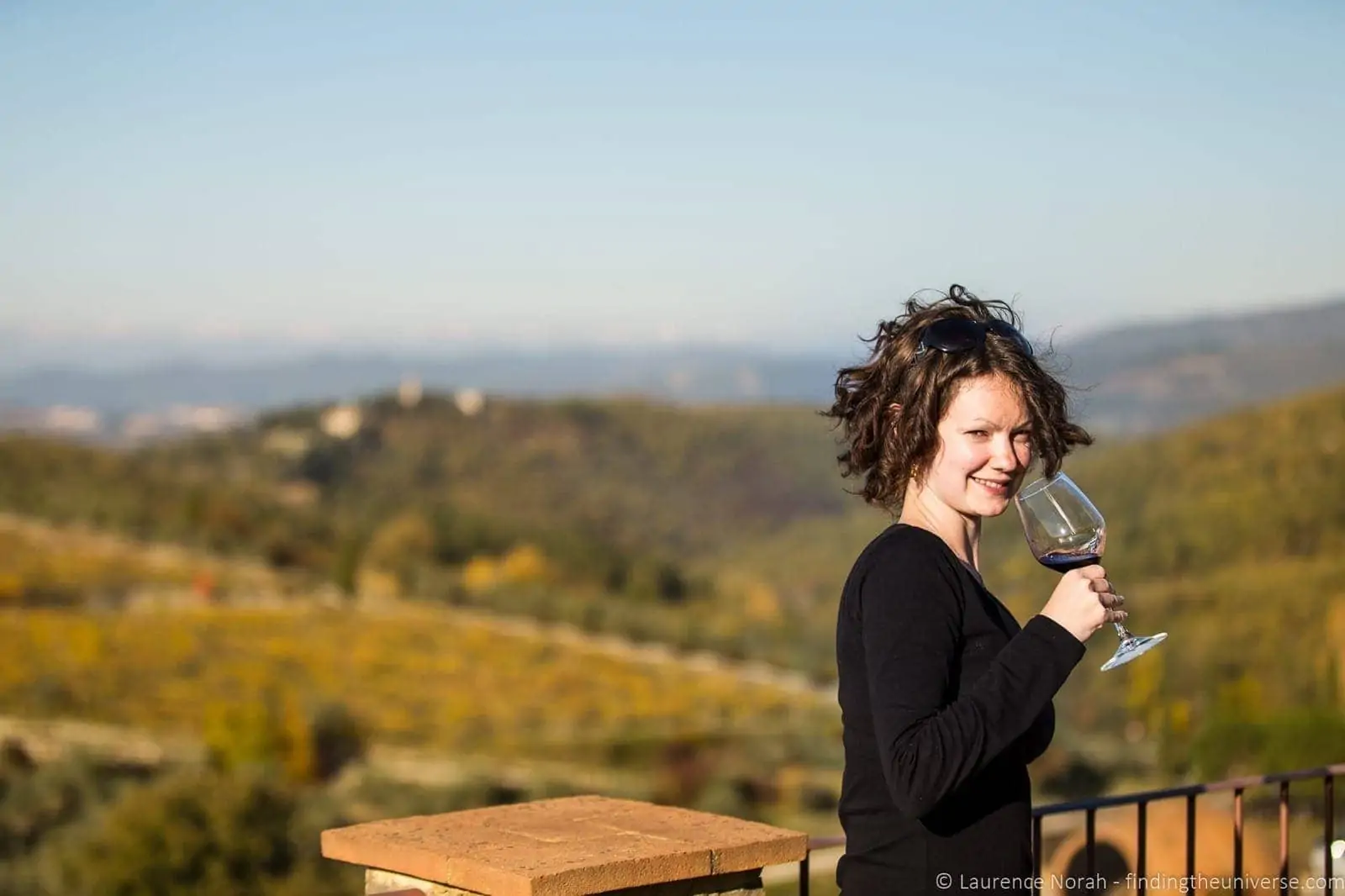 Jess wine tasting