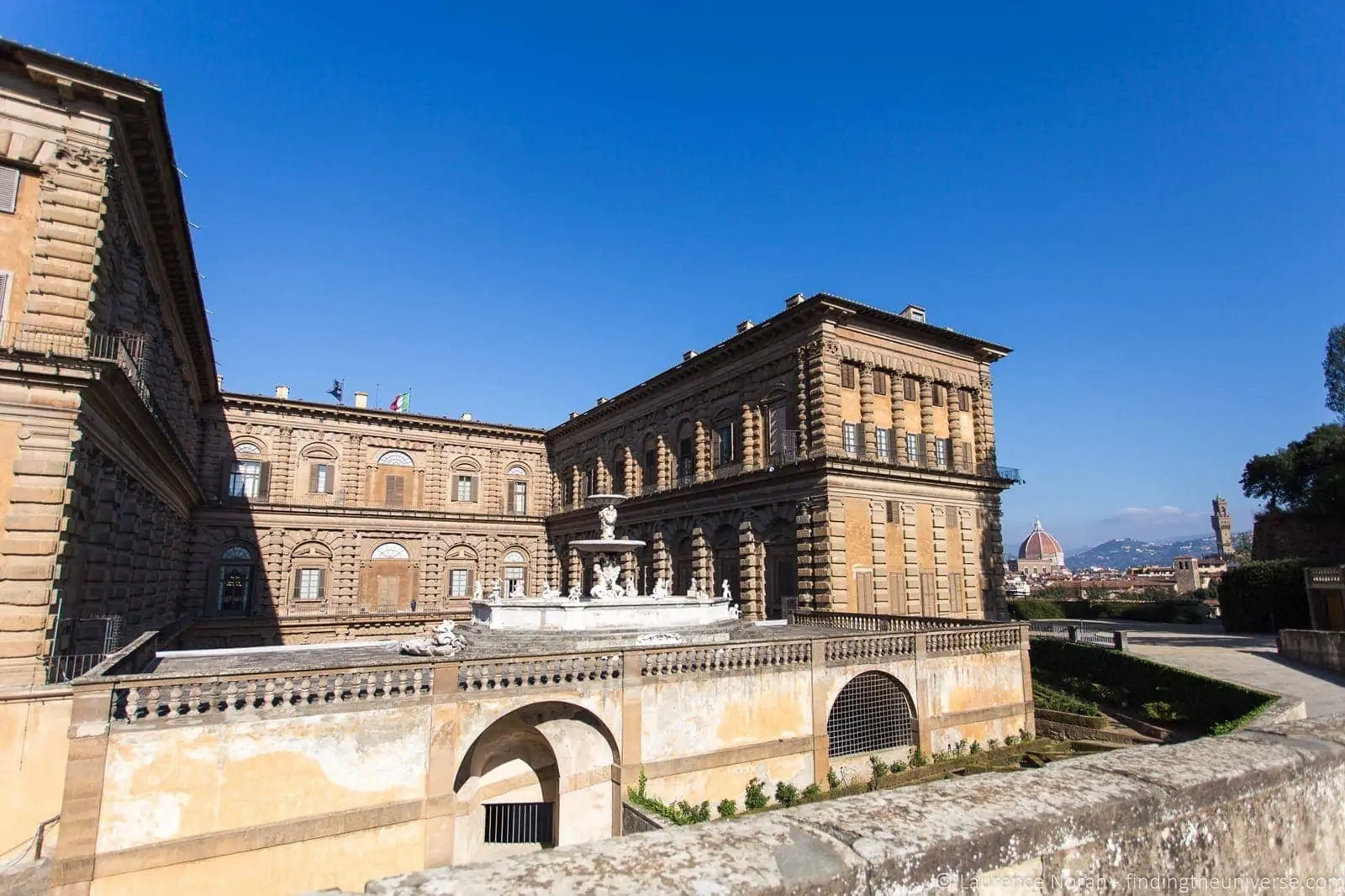Pitti Palace outside Pitti Palace outside