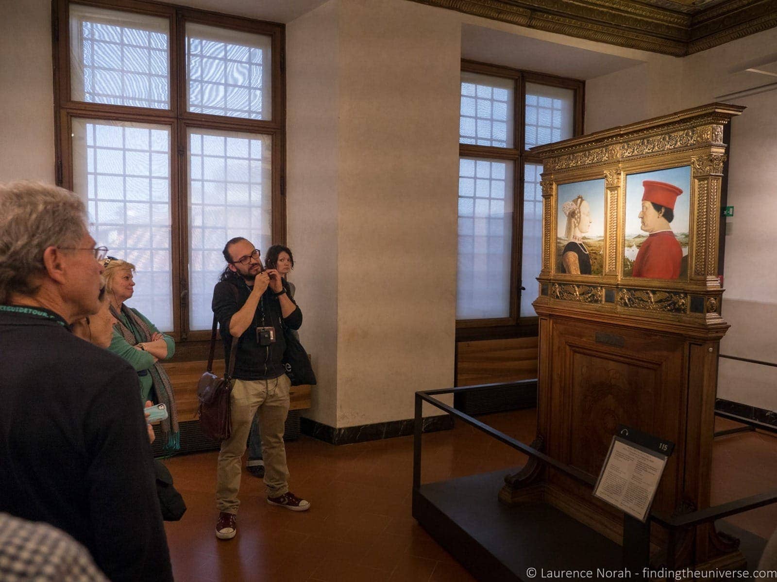 Tour guide walks of Italy Florence Uffizi Gallery 2