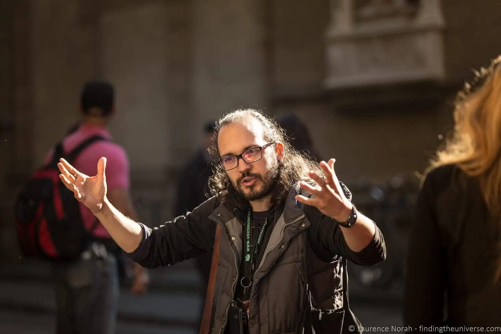 Tour guide walks of Italy Florence