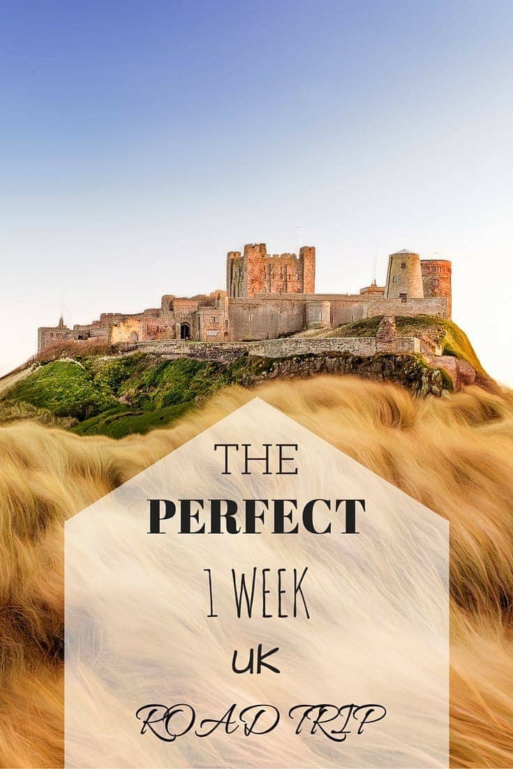 The perfect itinerary for a one week self-drive road trip of the UK, featuring ancient monuments, medieval towns, crumbling castles and more! Includes tips on where to stay, when to go and how to get around.