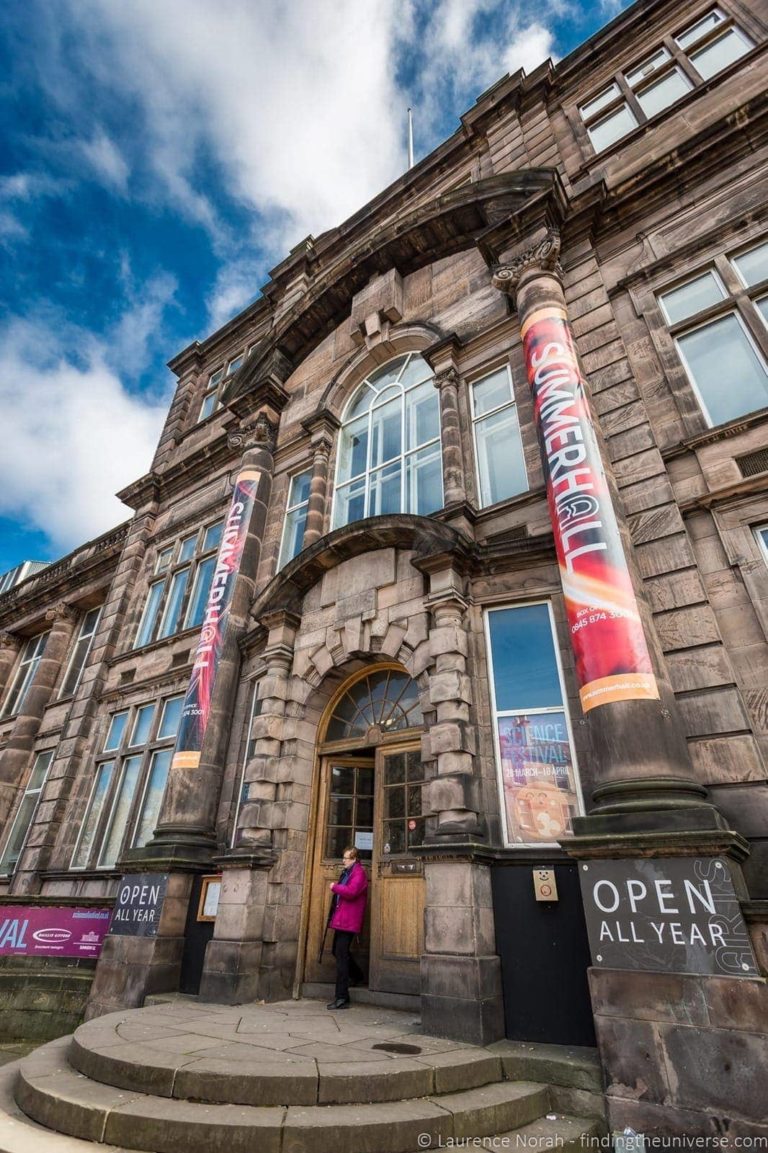 Visiting the Edinburgh Science Festival Finding the Universe