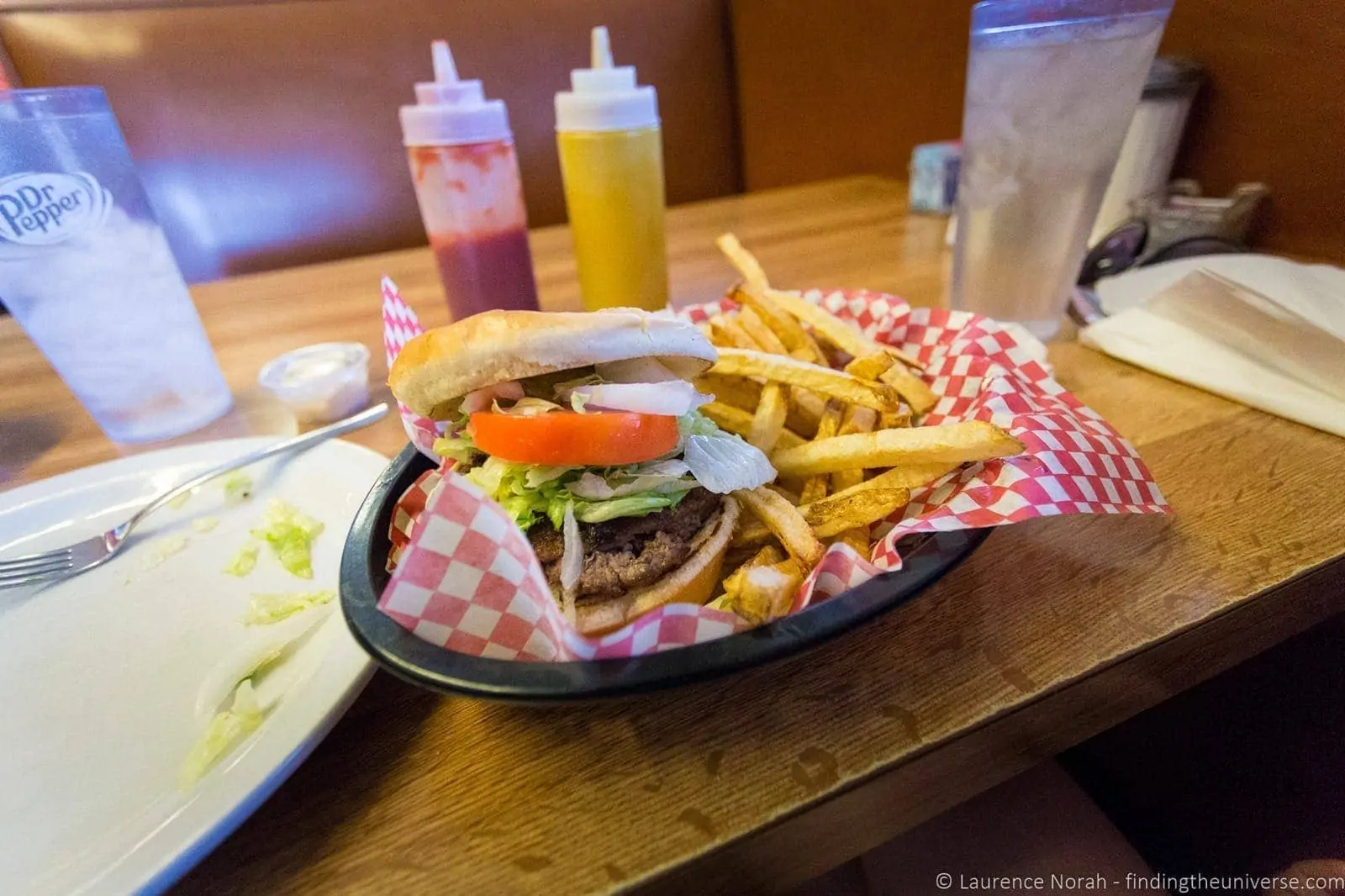 Route 66 Diner food