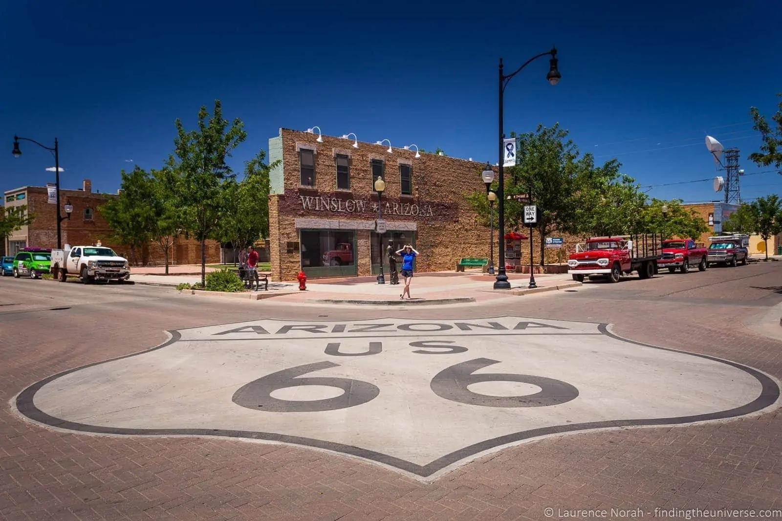 Route 66 corner winslow arizona eagles song