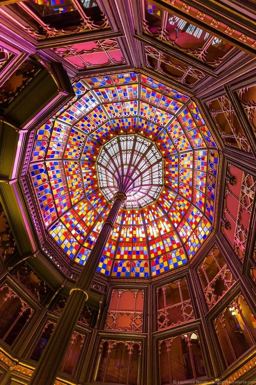 Interior old state capitol building Baton Rouge