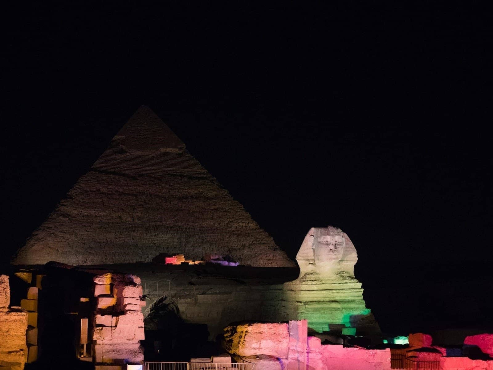 Pyramid Sound and Light Show Cairo