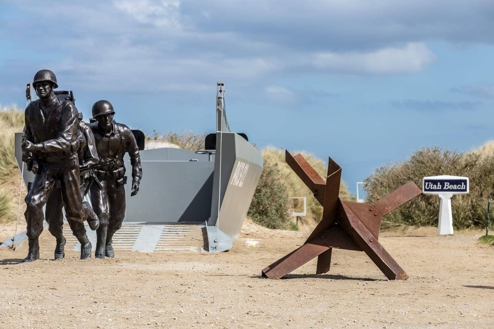 D day memorial lasopastamp