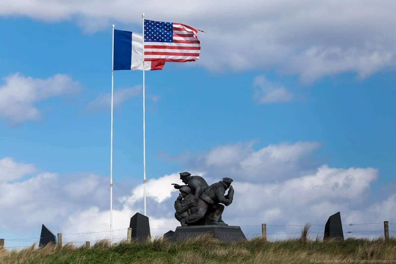 Memorial overlooking Utah Beach