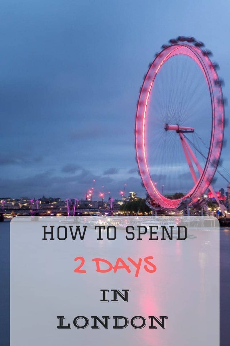 A Two day London itinerary sight-seeing guide that takes in all the major attractions, and includes some tips on saving money along the way!