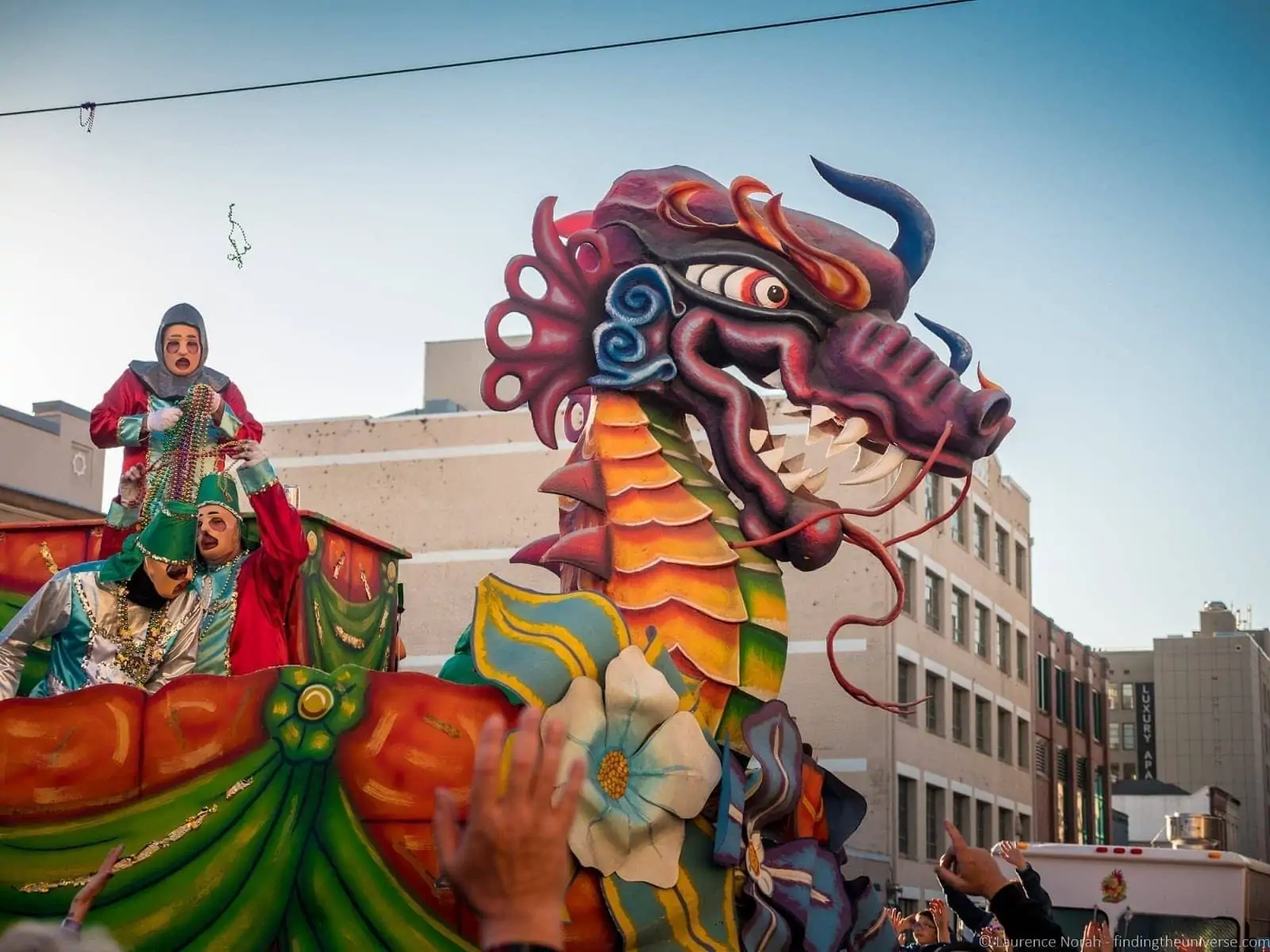 Mardi Gras Parade Float new Orleans