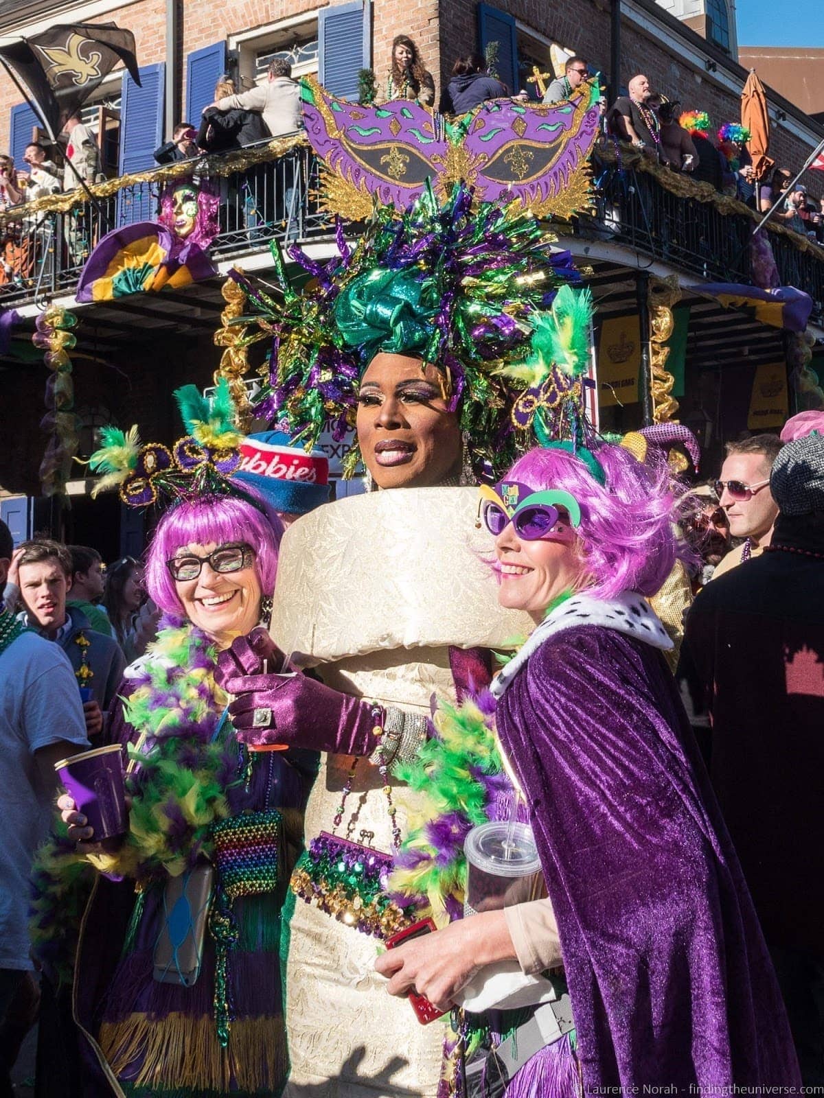 Mardi gras celebrations New Orleans