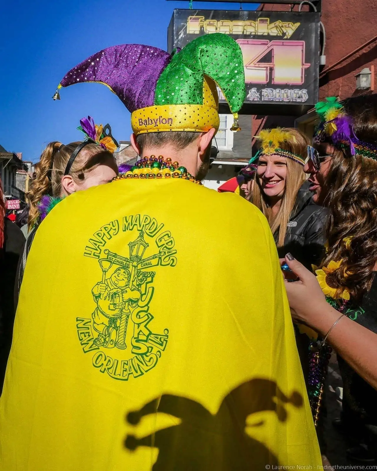 Mardi gras celebrations New Orleans