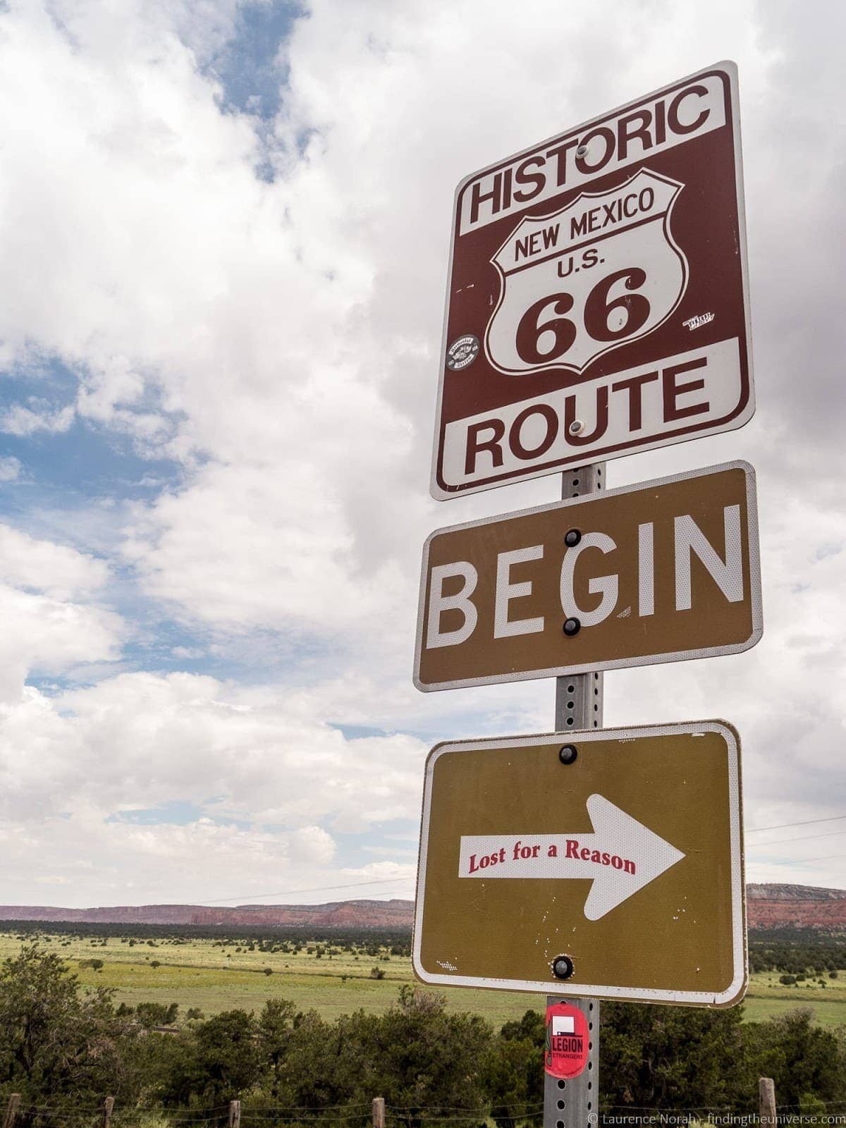 Route 66 Sign New Mexico