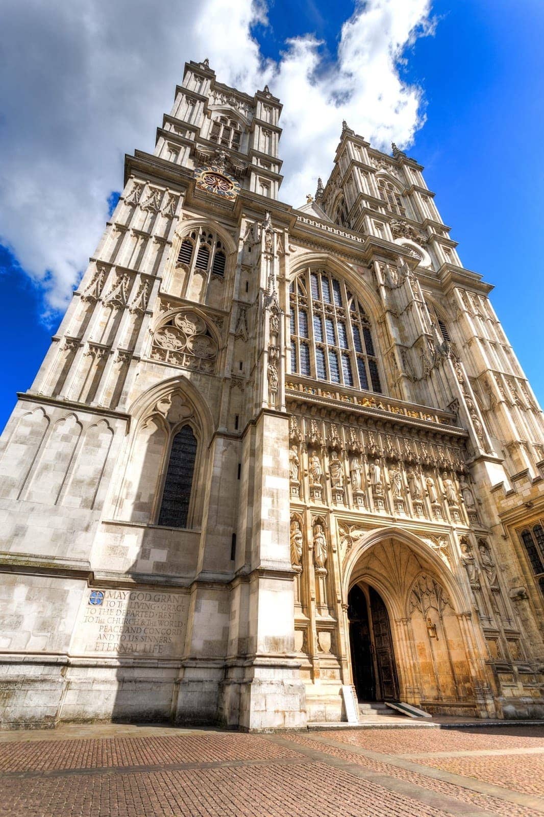 Towers of Westminster abbey London 2