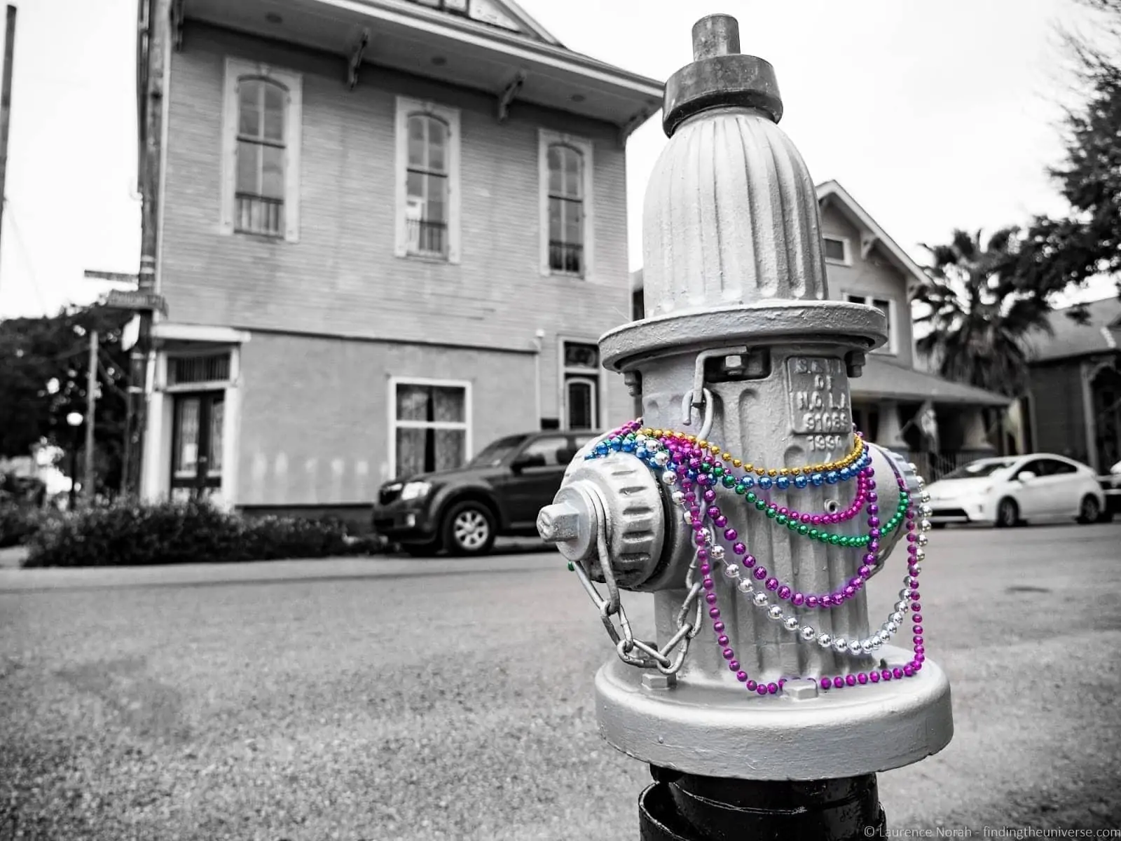 mardi gras in new orleans - mardi gras beads