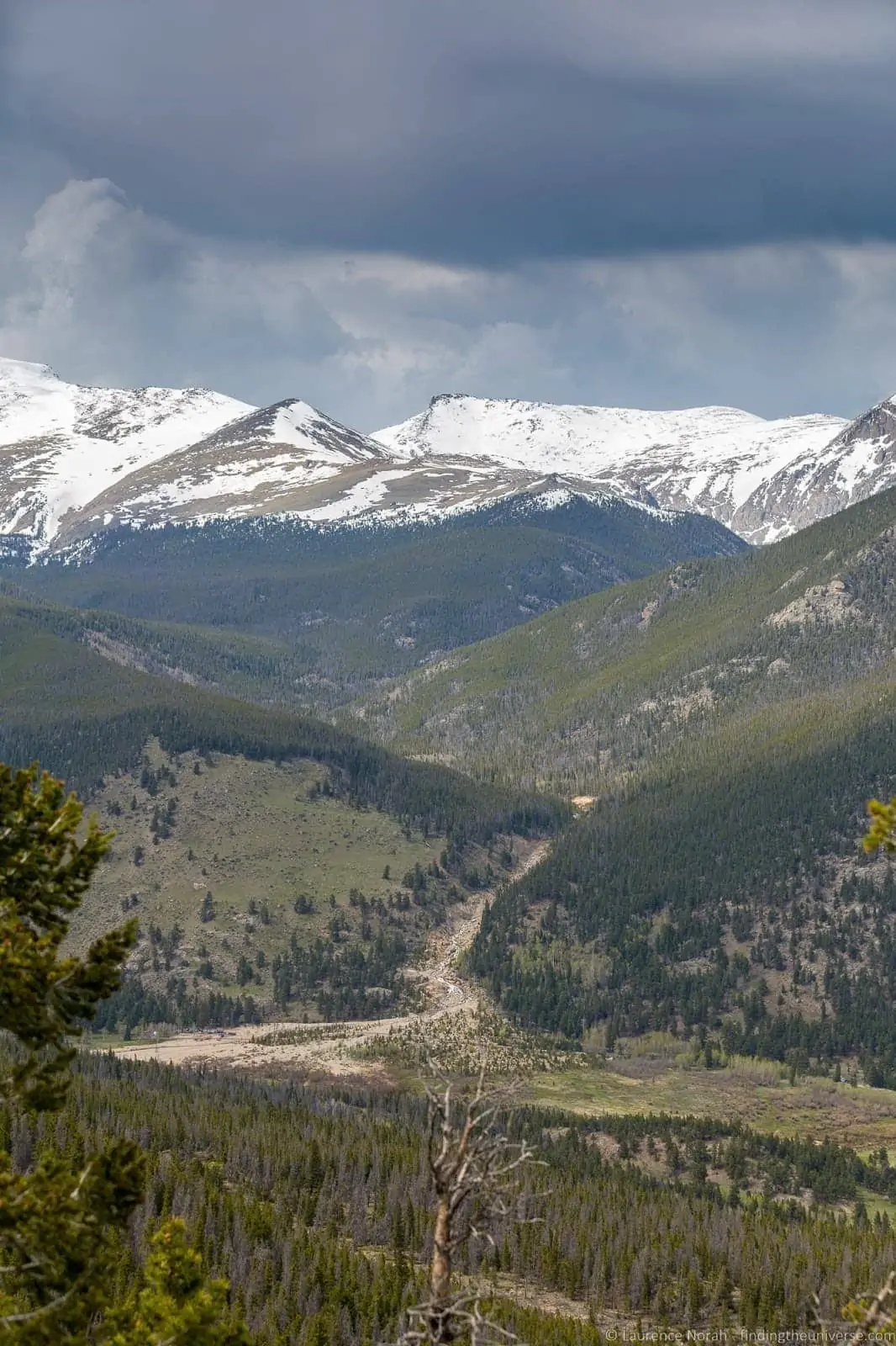 Rocky Mountain National Park May Parks Curve Overlook Rocky Mountain National Park May Parks Curve Overlook