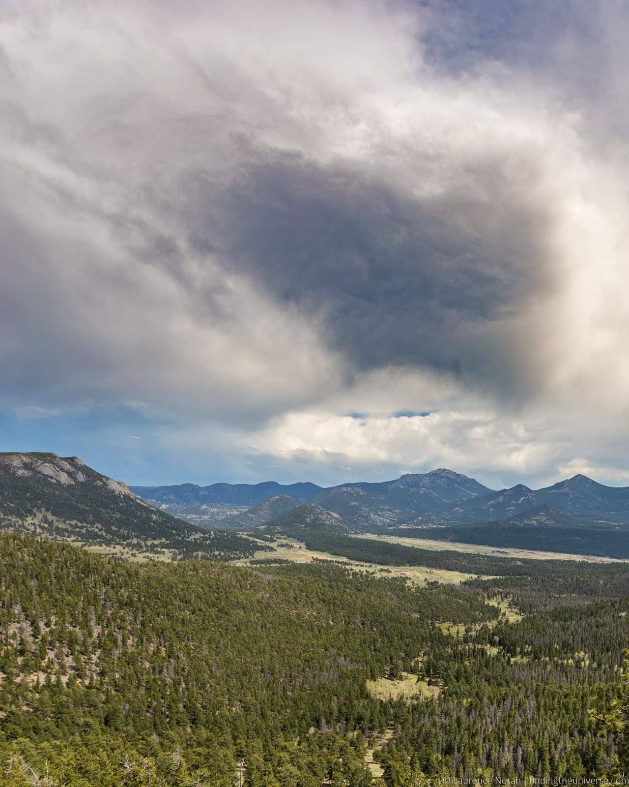 Rocky Mountain National Park May Parks Curve Overlook