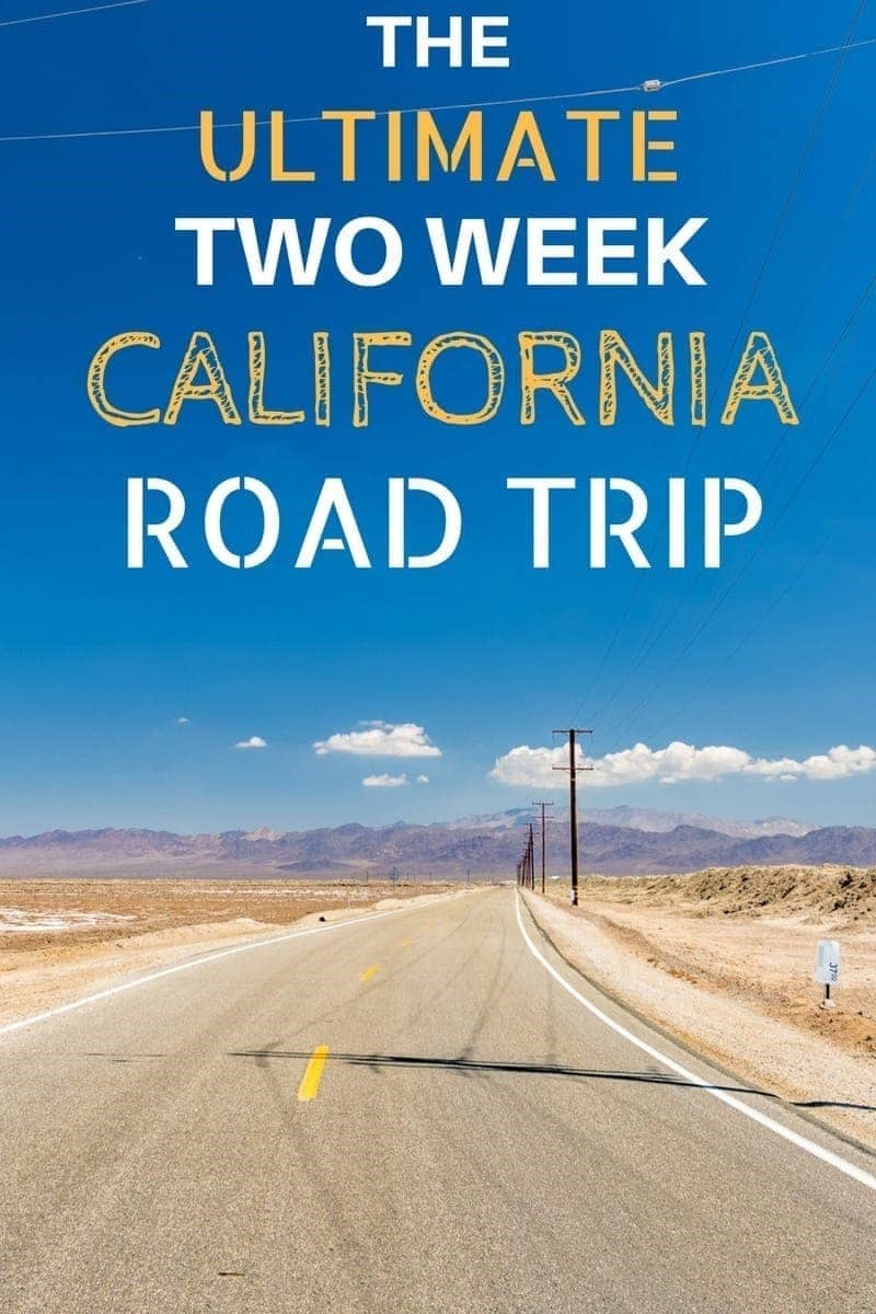 california weekend road trip ideas
