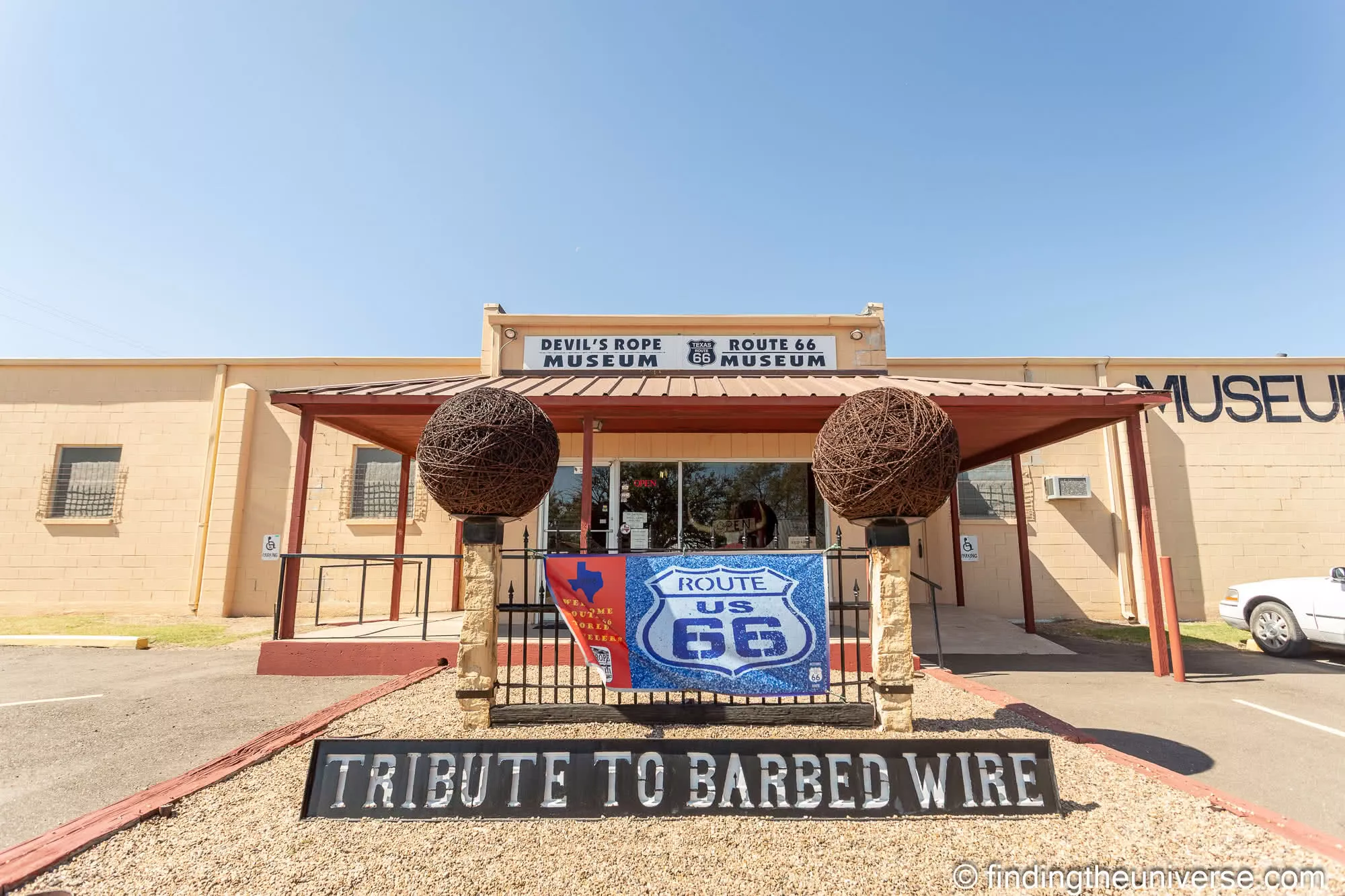 Devils Rope Museum Route 66 Texas by Laurence Norah