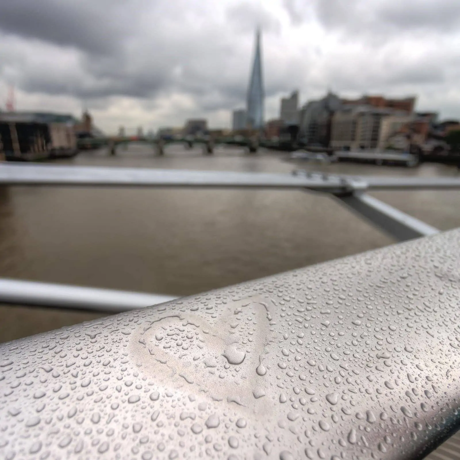 London from millenuim bridge London from millenuim bridge